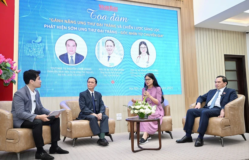 Các chuyên gia tại buổi Tọa đàm. (Ảnh: PV/Vietnam+)