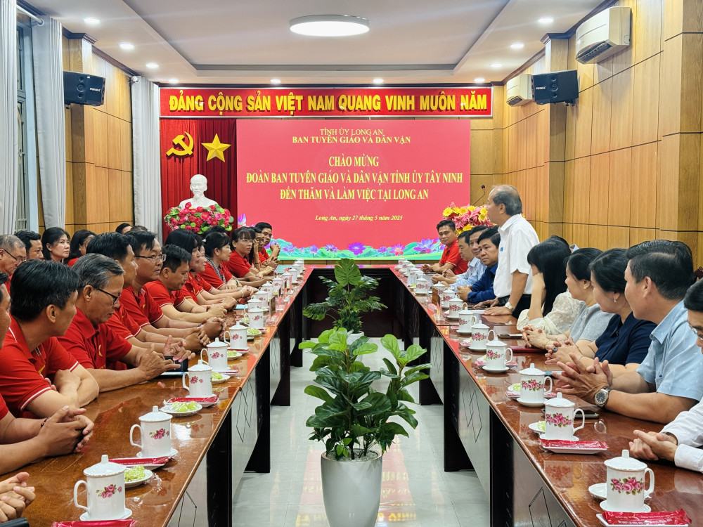 Đề án sắp xếp 2 đơn vị đã được Ban Tuyên giáo và Dân vận Tỉnh ủy trình Ban Thường vụ 2 tỉnh xem xét
