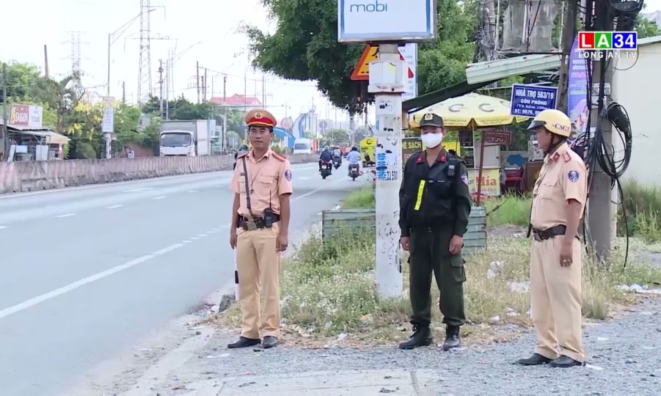 Long An tăng cường bảo đảm an toàn giao thông cho đại lễ Vesak
