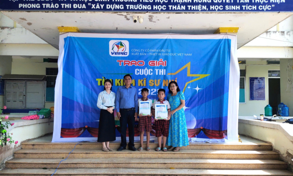 Hơn 90 giải thưởng sáng tạo công nghệ tại cuộc thi 'Tìm kiếm kỹ sư nhí'