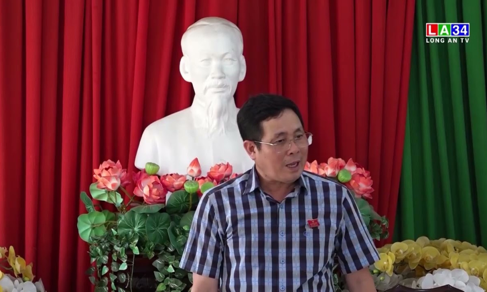 Thủ Thừa: Tiếp đoàn khảo sát của Thường trực HĐND tỉnh Long An