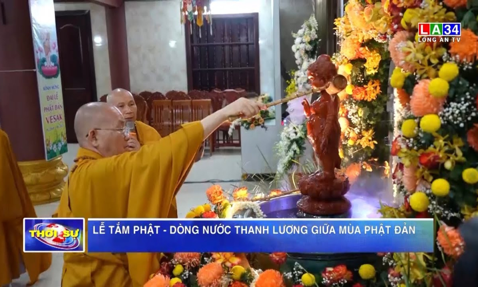 Lễ tắm Phật – Dòng nước thanh lương giữa mùa Phật đản