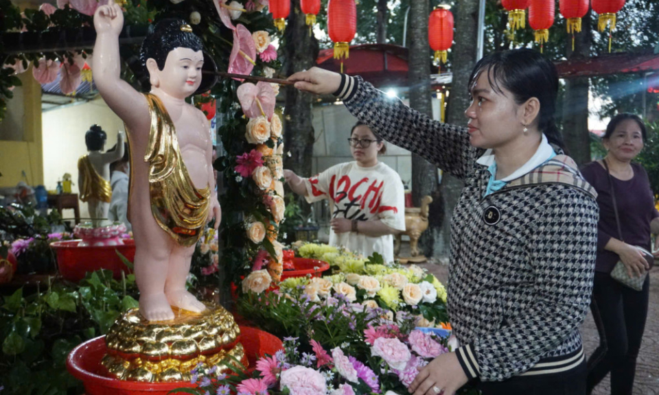 Long An: Nhiều hoạt động nhân Đại lễ Phật đản Vesak 2025