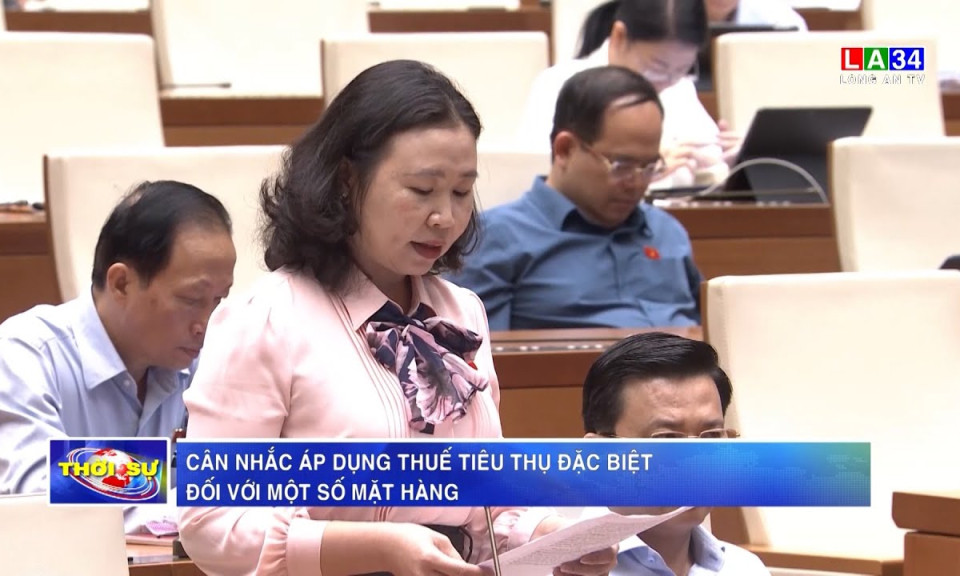 Cân nhắc áp dụng thuế tiêu thụ đặc biệt đối với một số mặt hàng