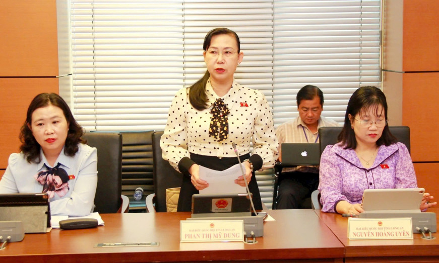 Đại biểu Quốc hội tỉnh Long An đóng góp dự thảo Luật sửa đổi, bổ sung một số điều của Luật Quốc tịch Việt Nam