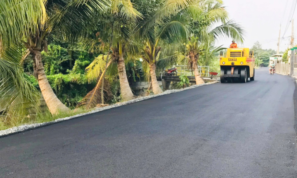 Cần Giuộc hoàn thành 15/15 công trình theo Nghị quyết số 69