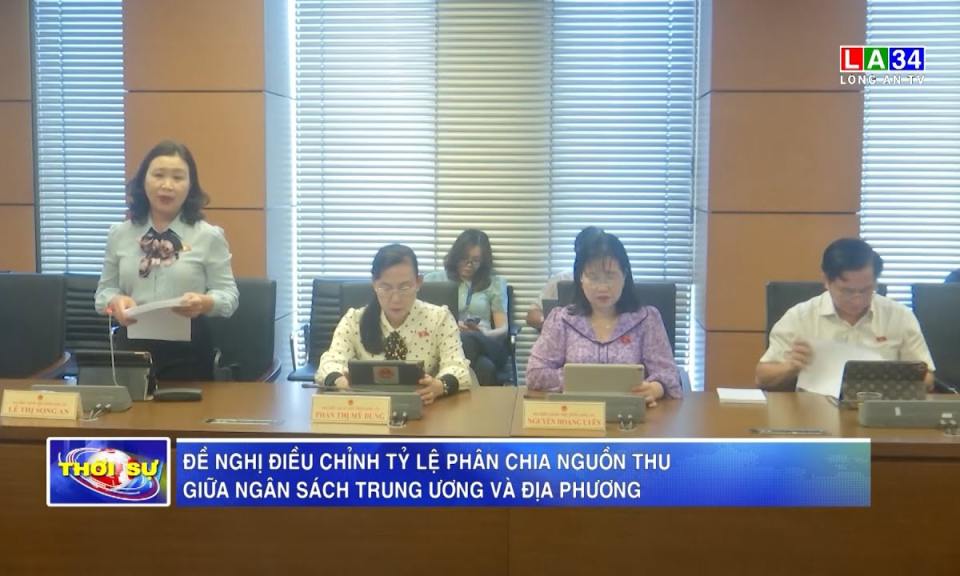 Đề nghị điều chỉnh tỷ lệ phân chia nguồn thu giữa ngân sách Trung ương và địa phương