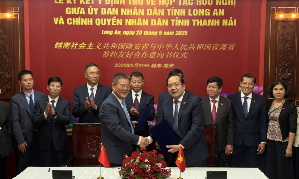 Tỉnh Long An - tỉnh Thanh Hải (Trung Quốc): Hợp tác hữu nghị cùng phát triển