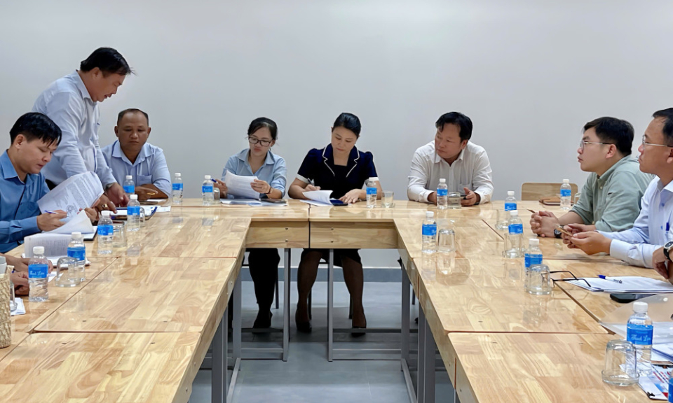Kiểm tra công tác chuẩn bị Lễ khánh thành Trường THCS và THPT Nguyễn Thị Một
