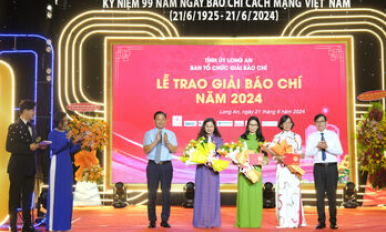Thông báo về giải thưởng Giải báo chí tỉnh Long An năm 2025