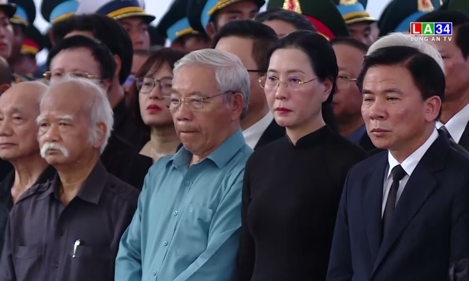 Lễ an táng nguyên Chủ tịch nước Trần Đức Lương