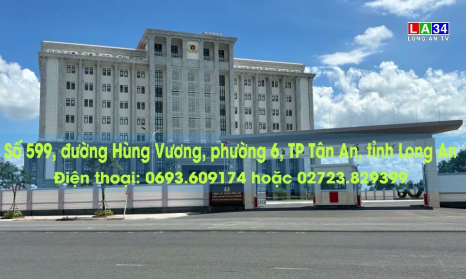 Công an tỉnh Long An bắt đầu làm việc tại trụ sở mới từ hôm nay