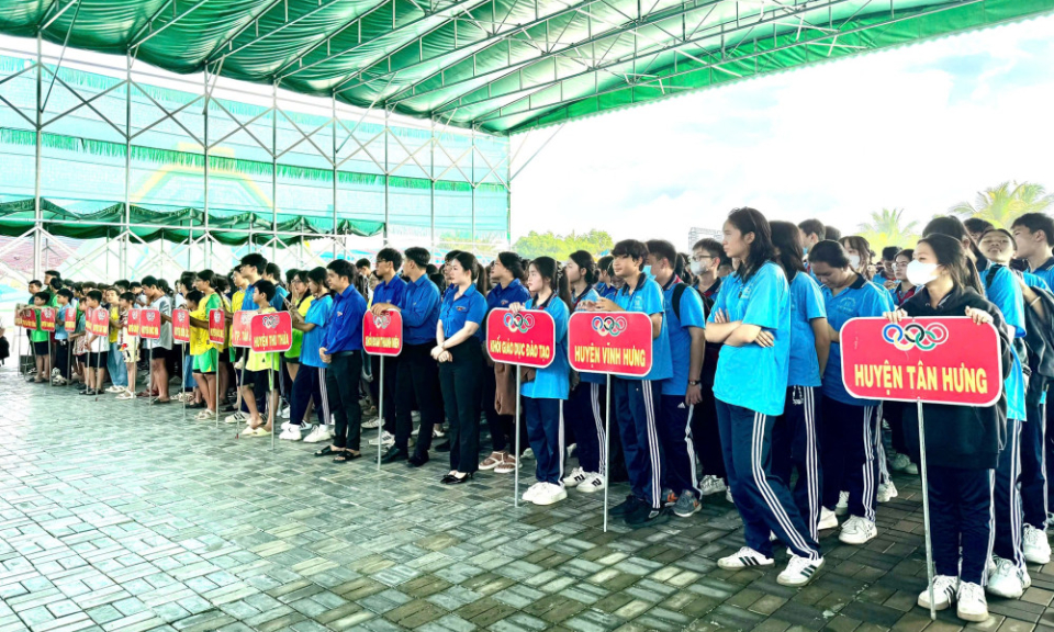 Khai mạc hè, Ngày Olympic trẻ em và phát động toàn dân tập luyện môn bơi phòng, chống đuối nước tỉnh Long An năm 2025