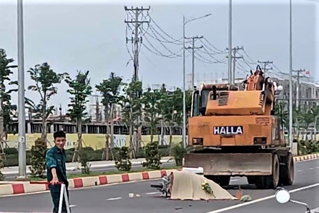 Hiện trường vụ tai nạn