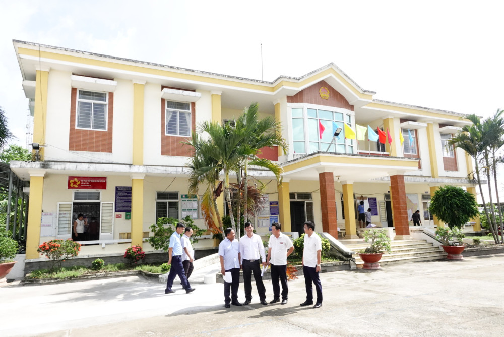 Công tác chuẩn bị cơ sở vật chất cho bộ máy cấp xã mới đi vào vận hành cũng đã sẵn sàng