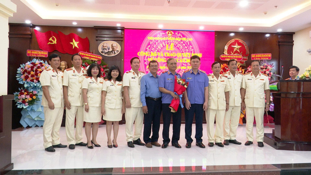 Viện trưởng Viện Kiểm sát nhân dân tỉnh Tây Ninh - Ngô Văn Hối nghỉ hưu theo chế độ từ ngày 01/7/2025