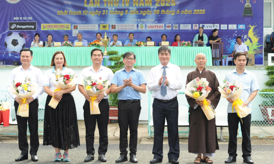 Khai mạc Giải bóng đá Cúp Truyền hình Long An lần thứ IV năm 2025