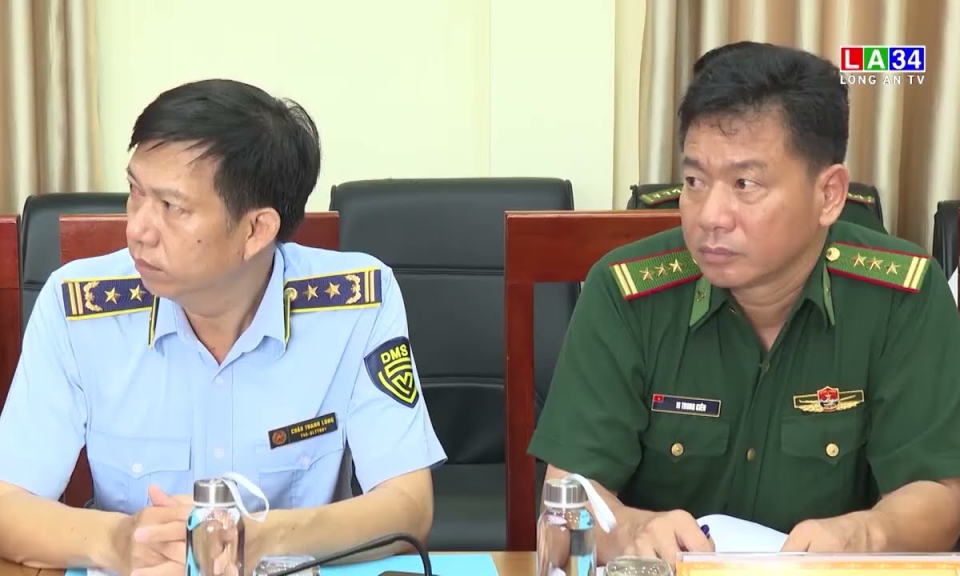 Tổ công tác của Thủ tướng Chính phủ khảo sát tại Cửa khẩu quốc tế Mộc Bài 
