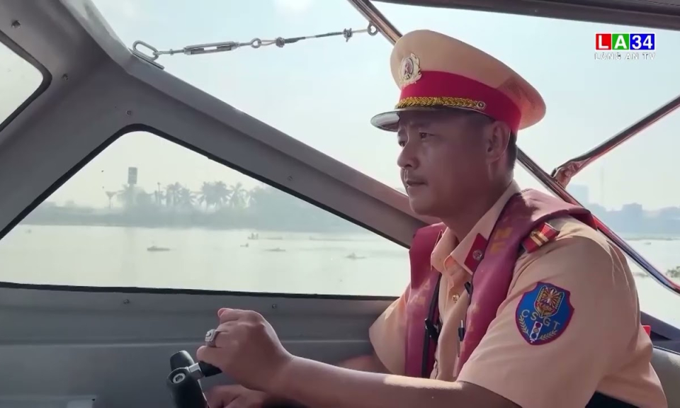 Long An: Nỗ lực giữ an toàn trên hệ thống sông ngòi dày đặc