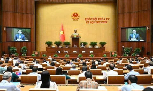 Đề xuất Nghị quyết của Quốc hội về sắp xếp đơn vị hành chính cấp tỉnh có hiệu lực từ ngày Quốc hội thông qua