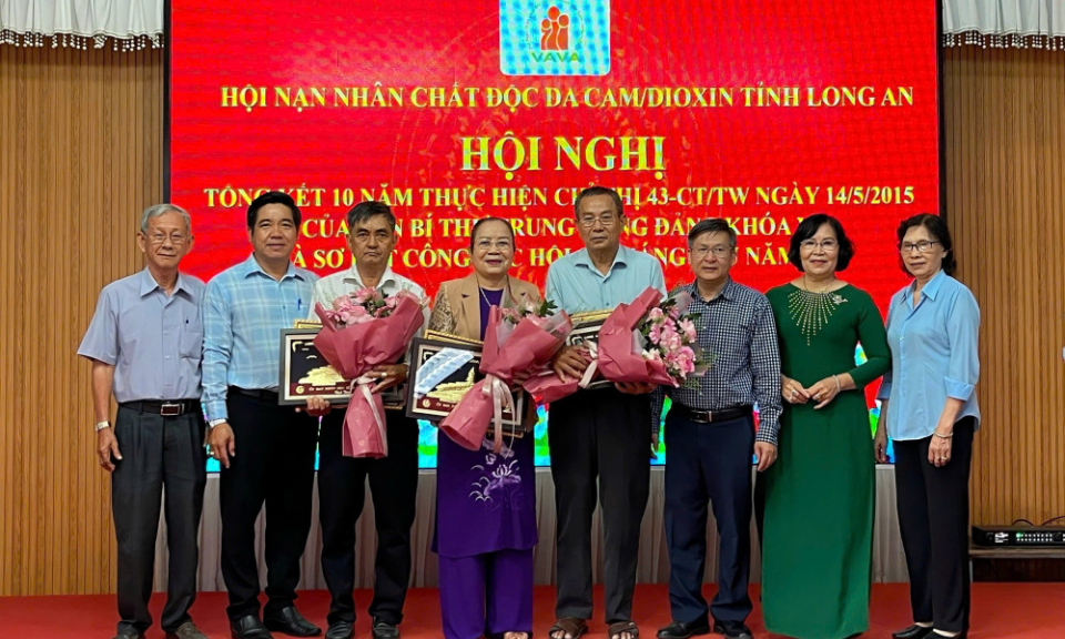 Long An vận động 124 tỉ đồng hỗ trợ nạn nhân chất độc da cam