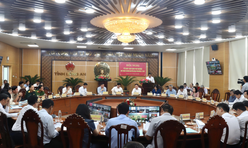 Long An: Tổ chức vận hành thử nghiệm mô hình chính quyền địa phương 2 cấp
