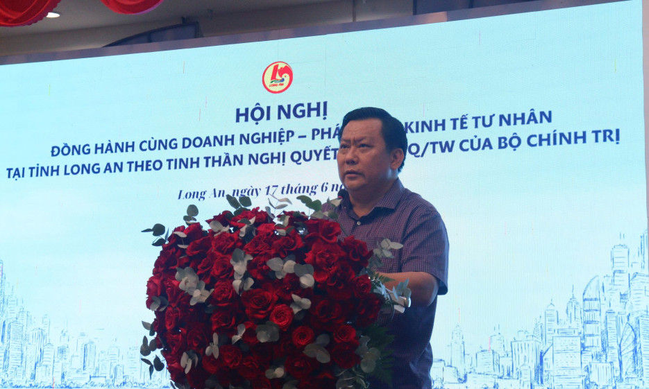 Long An always promotes sustainable private economic development