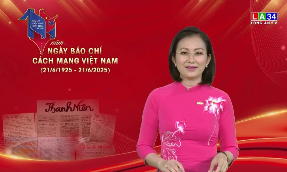 Các đoàn đến thăm, chúc mừng Báo và Đài Phát thanh Truyền hình Long An