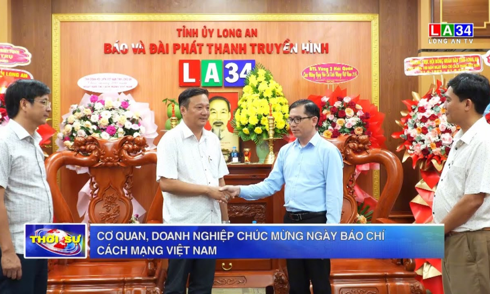 Cơ quan, doanh nghiệp chúc mừng Ngày Báo chí cách mạng Việt Nam