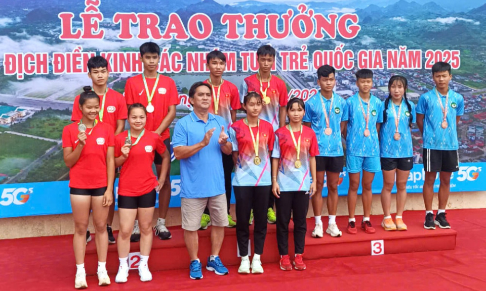 Phá thêm 1 kỷ lục, điền kinh Long An vươn lên xếp thứ nhất toàn đoàn - Copy