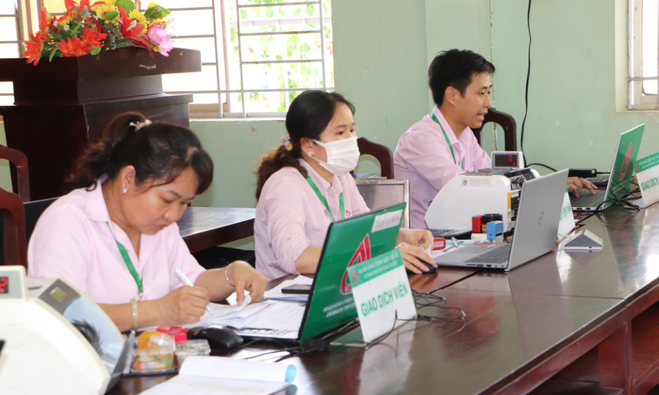 Phát huy hiệu quả số hóa tín dụng chính sách