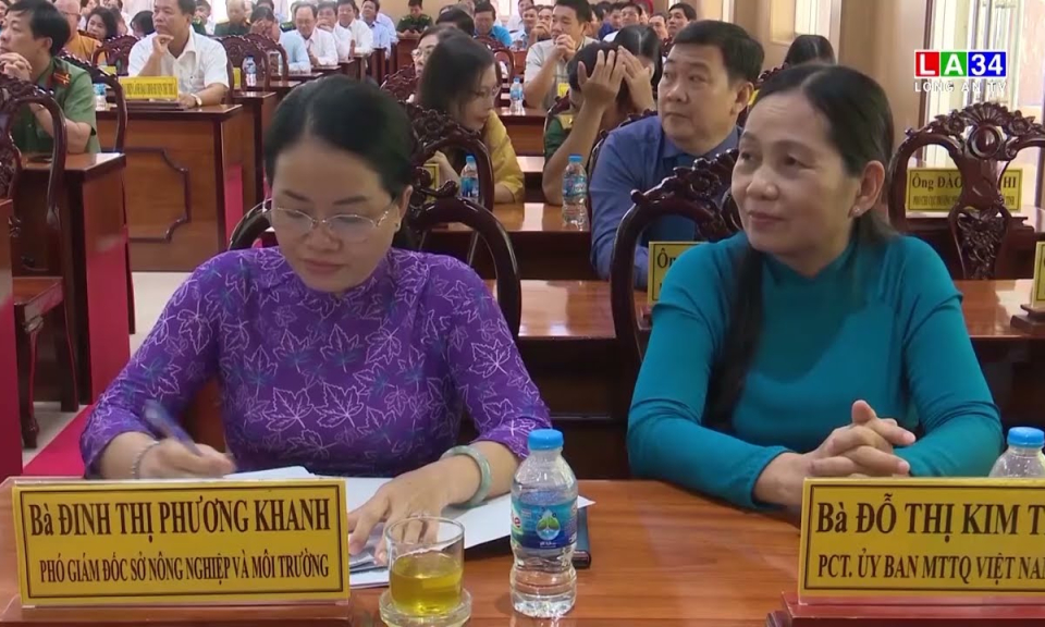 Vĩnh Hưng: Công bố Quyết định của Thủ tướng công nhận huyện nông thôn mới
