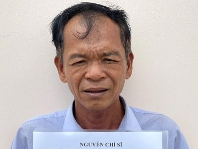 Đối tượng Nguyễn Chí Sĩ (Ảnh: Văn Hội)