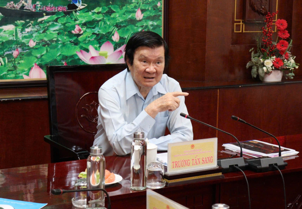 Nguyên Chủ tịch nước Trương Tấn Sang nhận định, Dự án Hậu Nghĩa Thiên Đô sẽ trở thành điểm nhấn độc đáo thu hút du khách trong và ngoài nước 