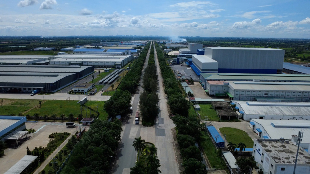 Khu công nghiệp tại xã Bến Lức, tỉnh Tây Ninh