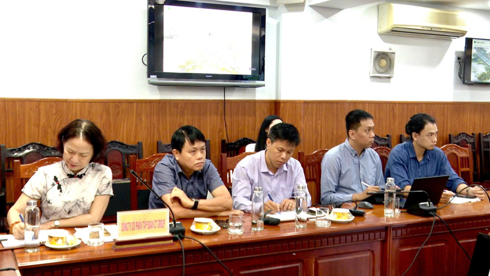 Đại diện Công ty Cổ phần Tập đoàn CT Group trình bày ý tưởng
