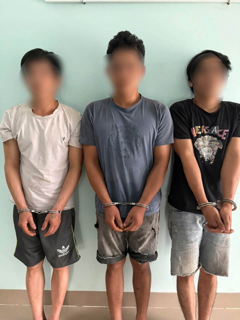 3 đối tượng bị bắt giữ