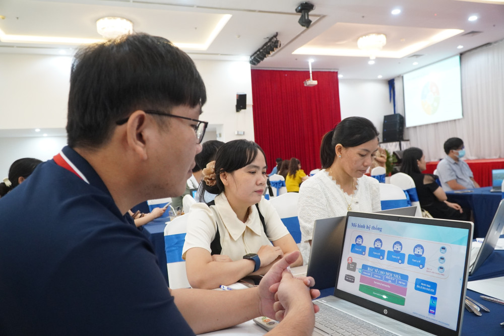 Học viên tham gia lớp tập huấn
