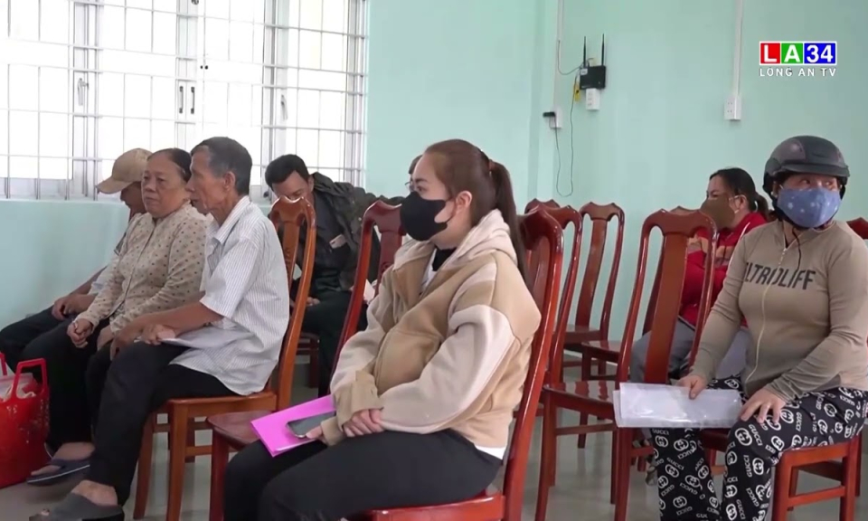 Phó Chủ tịch UBND tỉnh Tây Ninh - Nguyễn Minh Lâm kiểm tra hoạt động chính quyền cấp xã mới