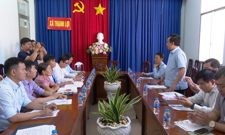 Đoàn công tác Cục Thống kê Trung ương giám sát Tổng điều tra nông thôn, nông nghiệp tại tỉnh Tây Ninh