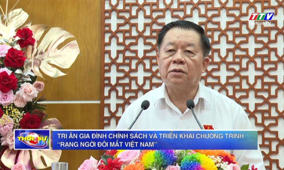 Tri ân gia đình chính sách và triển khai chương trình "Rạng ngời đôi mắt Việt Nam"