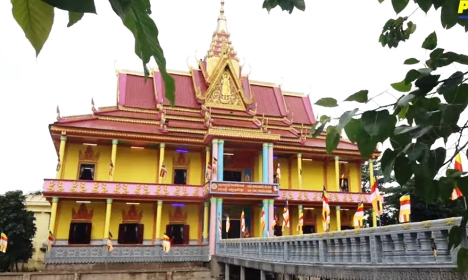 Chùa Cù Là - di tích văn hóa đặc sắc của đồng bào Khmer