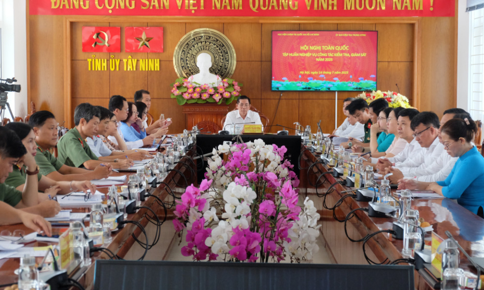 Tập huấn nghiệp vụ công tác kiểm tra, giám sát năm 2025