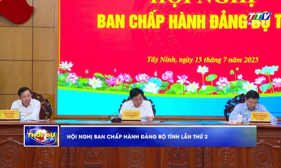 Hội nghị Ban Chấp hành Đảng bộ tỉnh lần thứ 2
