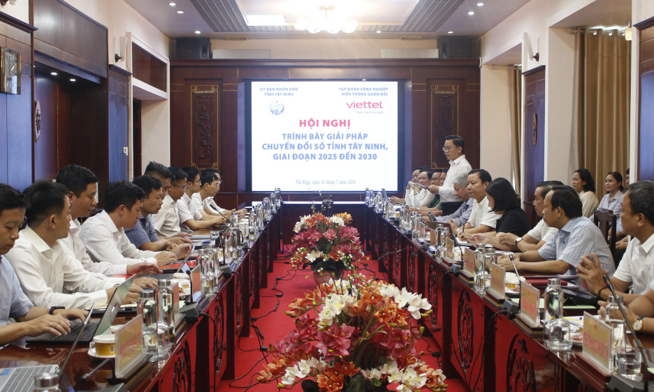 Giải pháp chuyển đổi số tại tỉnh Tây Ninh giai đoạn 2025-2030