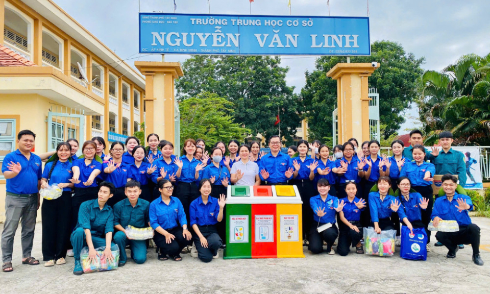 Đoàn thanh niên Tây Ninh: Chung tay vì một môi trường không rác thải nhựa