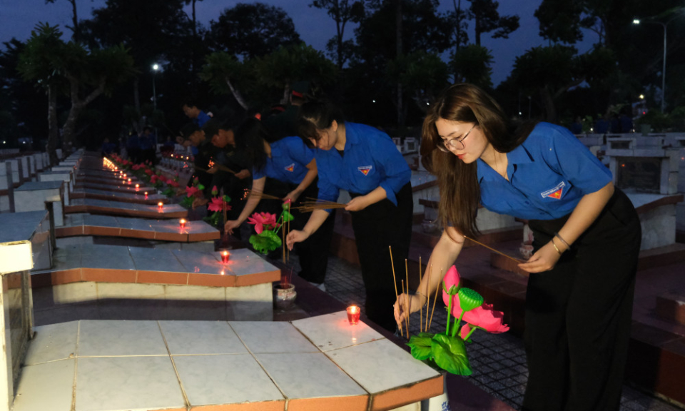 Tuổi trẻ Tây Ninh tri ân và tiếp nối truyền thống