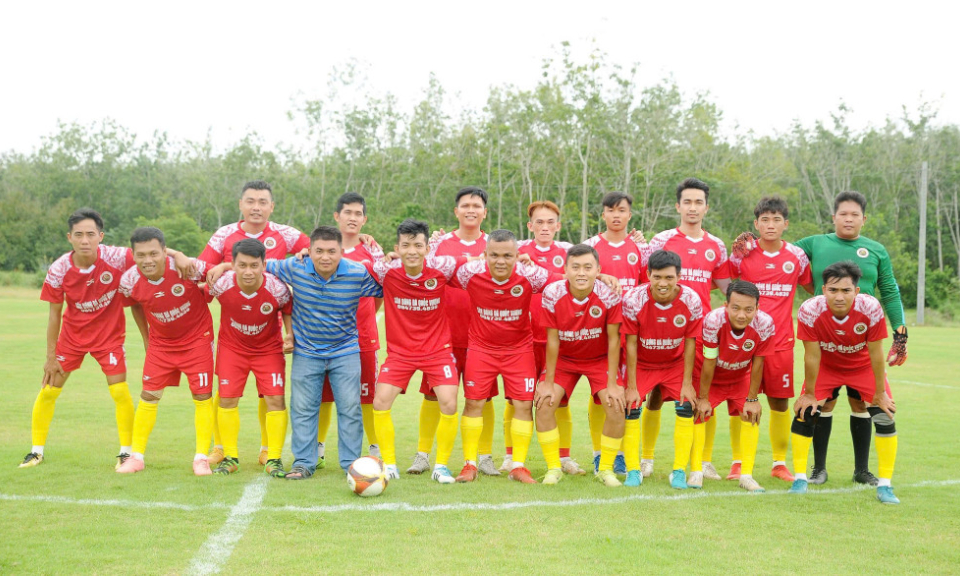 Kim Tài FC thắng Quốc Đoàn FC trong trận giao hữu nhân kỷ niệm 78 năm Ngày Thương binh - Liệt sĩ