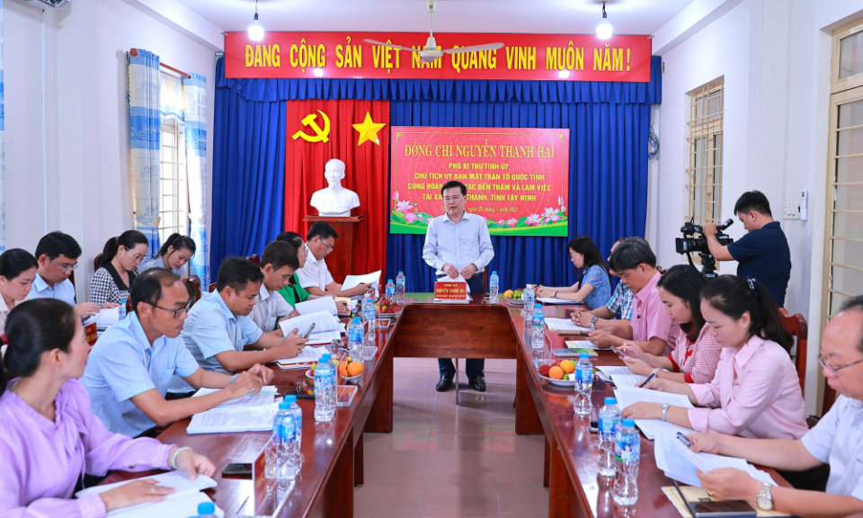 Phó Bí thư Tỉnh ủy Nguyễn Thanh Hải: Đổi mới phương thức lãnh đạo để vận hành tốt chính quyền 2 cấp
