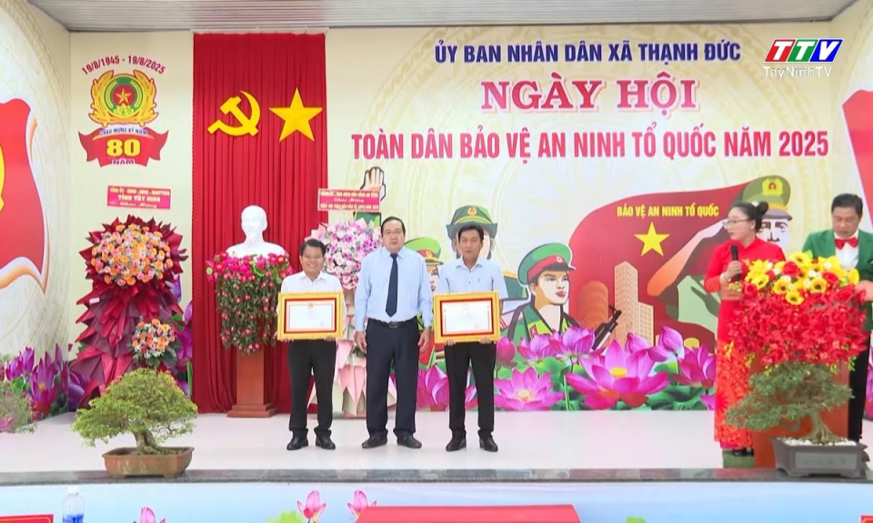 Ngày hội Toàn dân bảo vệ an ninh Tổ quốc năm 2025 tại xã Thạnh Đức